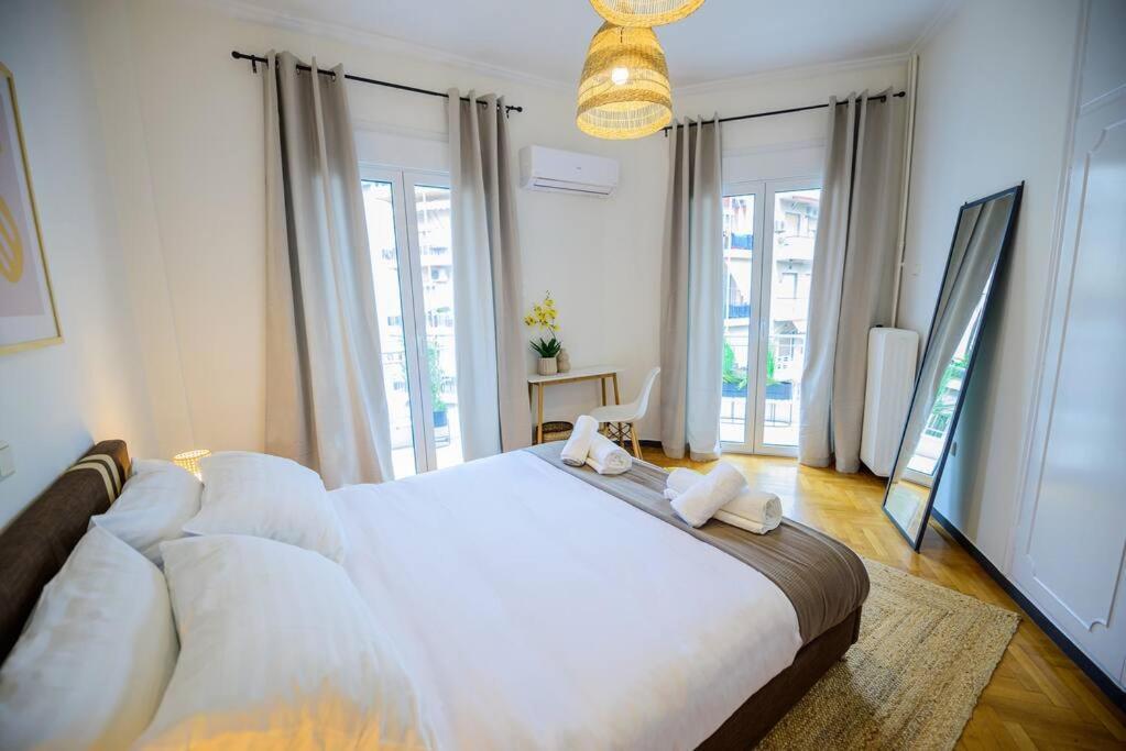 Boho Luxury 2 Bedroom Apartment, Acropolis Museum View Appartement